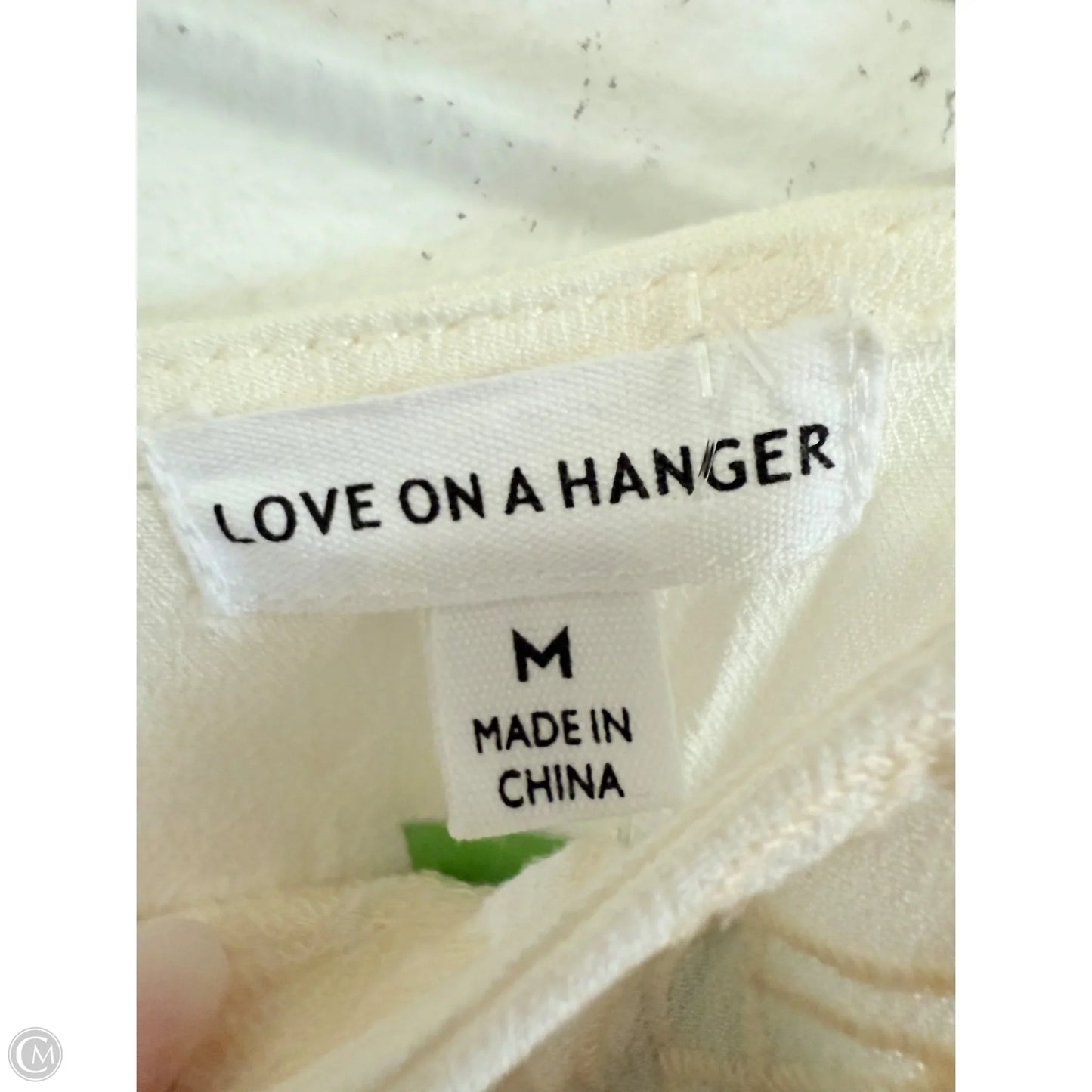Top Sleeveless Basic By Love On A Hanger In White, Size: M
