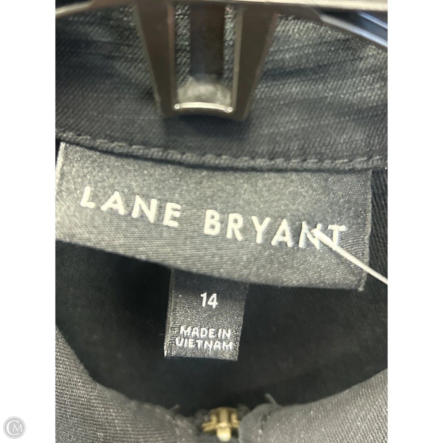 Jacket Utility By Lane Bryant In Black, Size: 14