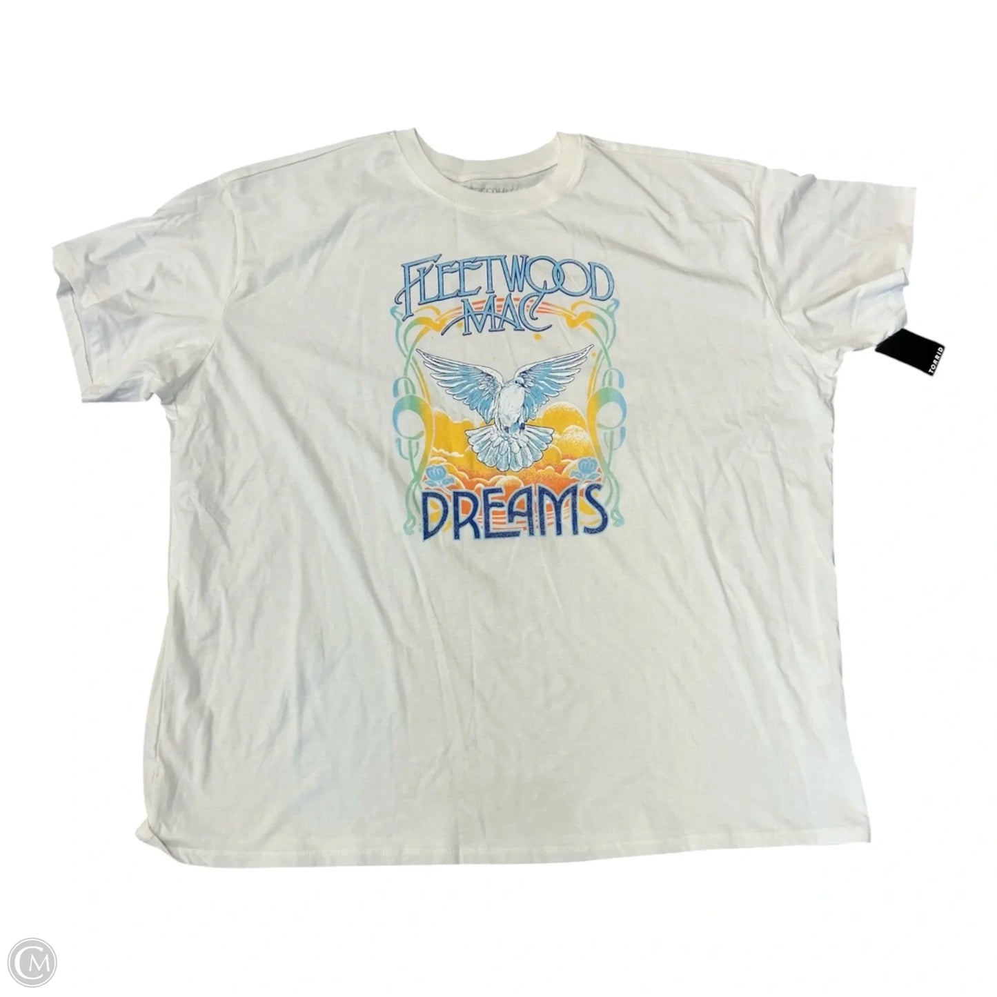 Top Short Sleeve By Torrid In White, Size: L