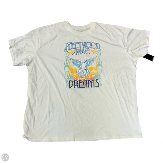 Top Short Sleeve By Torrid In White, Size: L