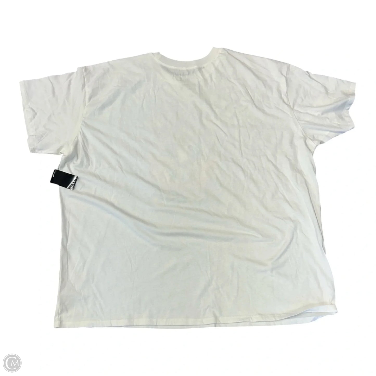 Top Short Sleeve By Torrid In White, Size: L