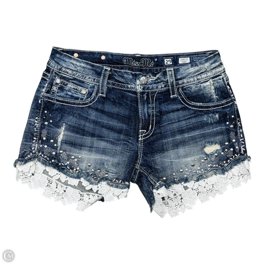 Shorts By Miss Me In Blue Denim, Size: 8