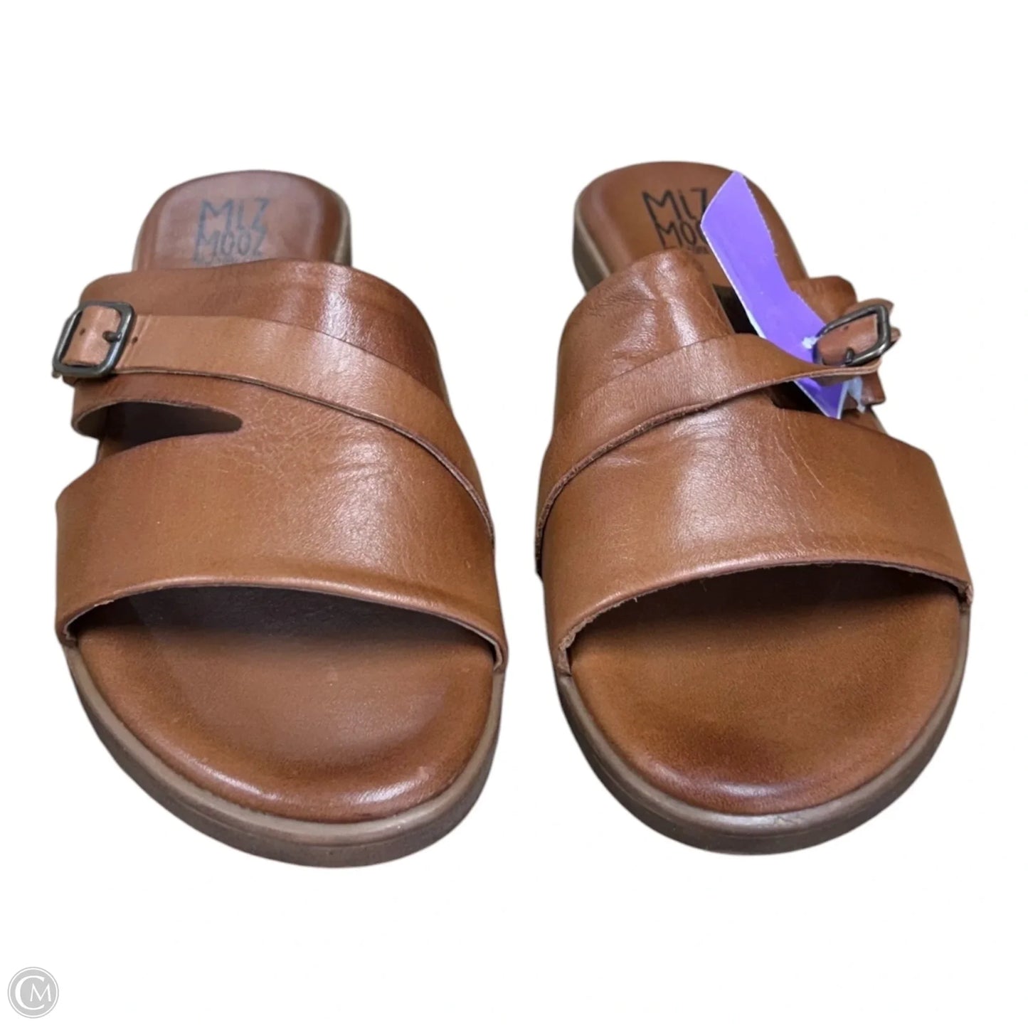 Sandals Flats By Miz Mooz In Brown, Size: 7.5
