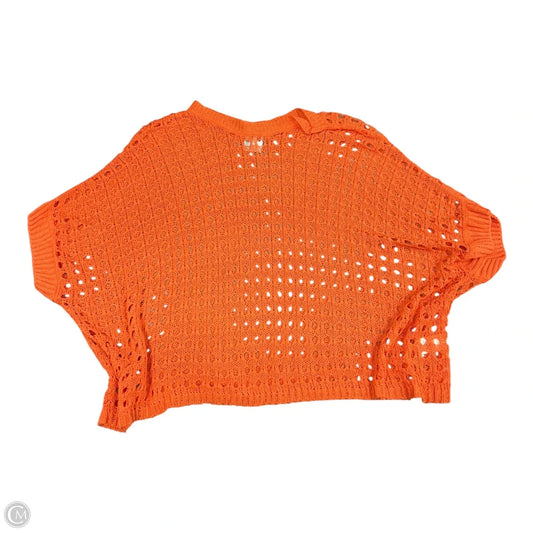 Top Short Sleeve By Do Everything In Love In Orange, Size: Osfm