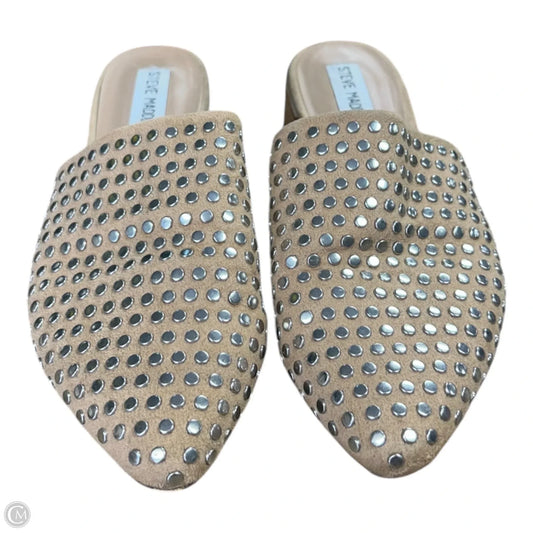 Shoes Heels Block By Steve Madden In Tan, Size: 8.5