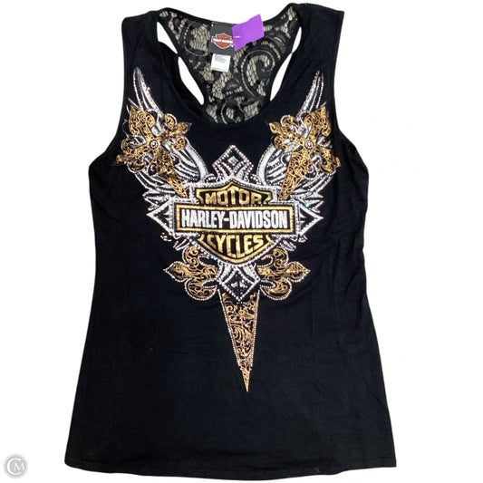 Top Sleeveless By Harley Davidson In Black, Size: M