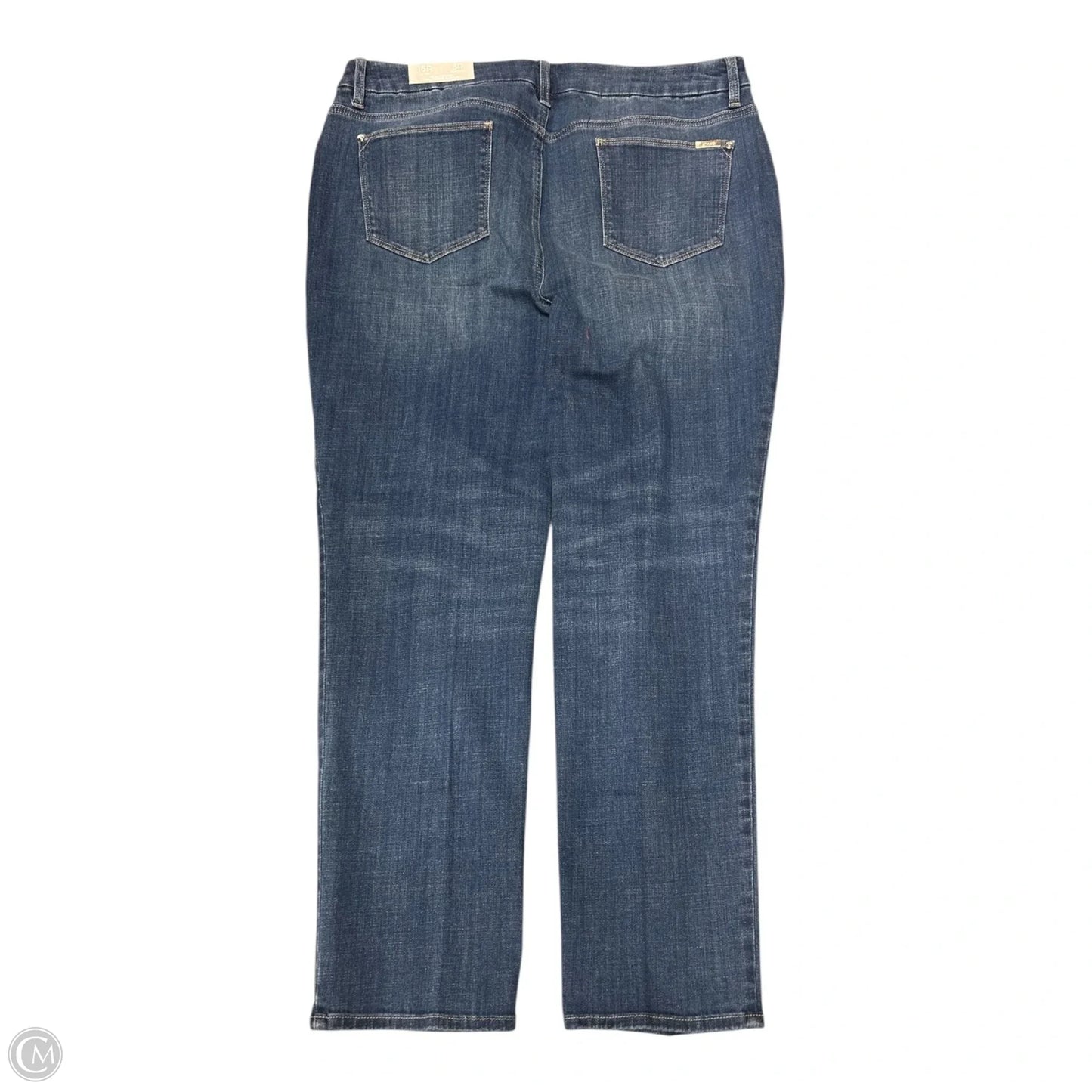 Jeans Boyfriend By Chicos In Blue Denim, Size: 16