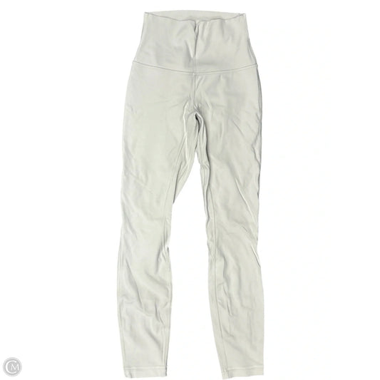 Athletic Leggings By Lululemon In Ivory, Size: 2
