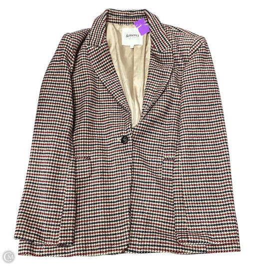 Blazer By &merci In Black & Tan, Size: M