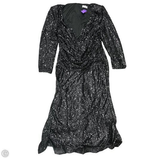 Dress Party Long By Cme In Black, Size: 5x