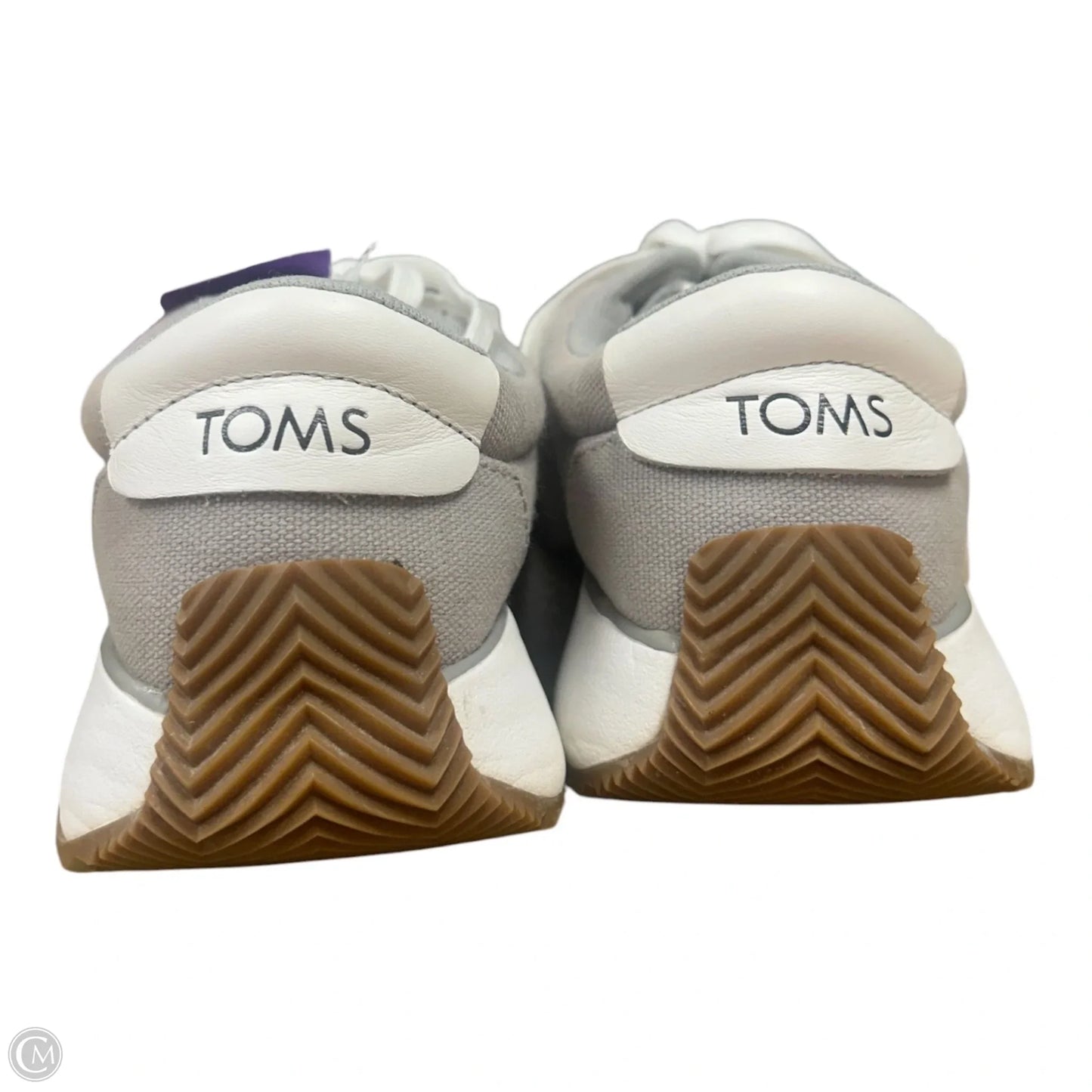 Shoes Sneakers By Toms In Grey, Size: 8