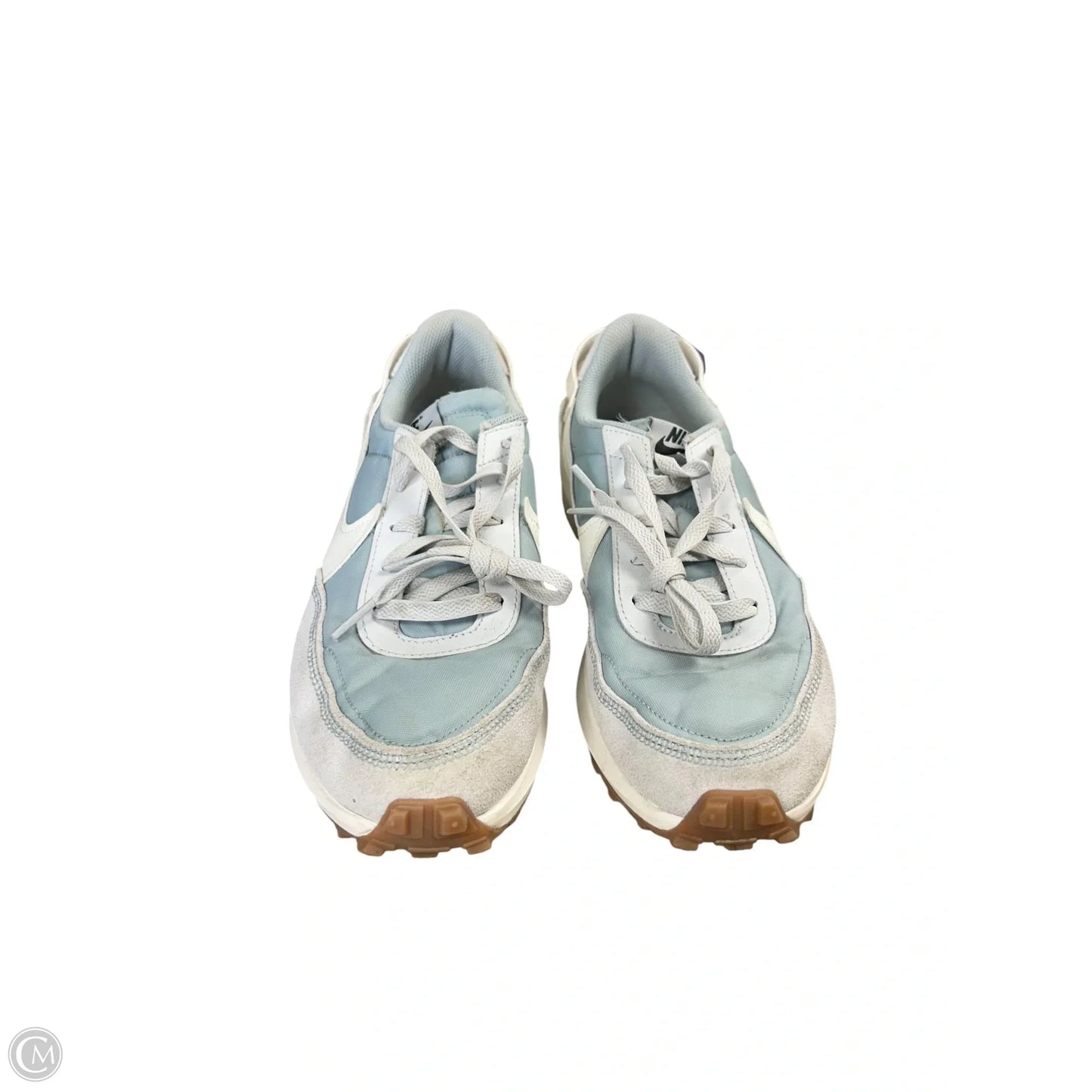 Shoes Sneakers By Nike In Cream & Green, Size: 8.5