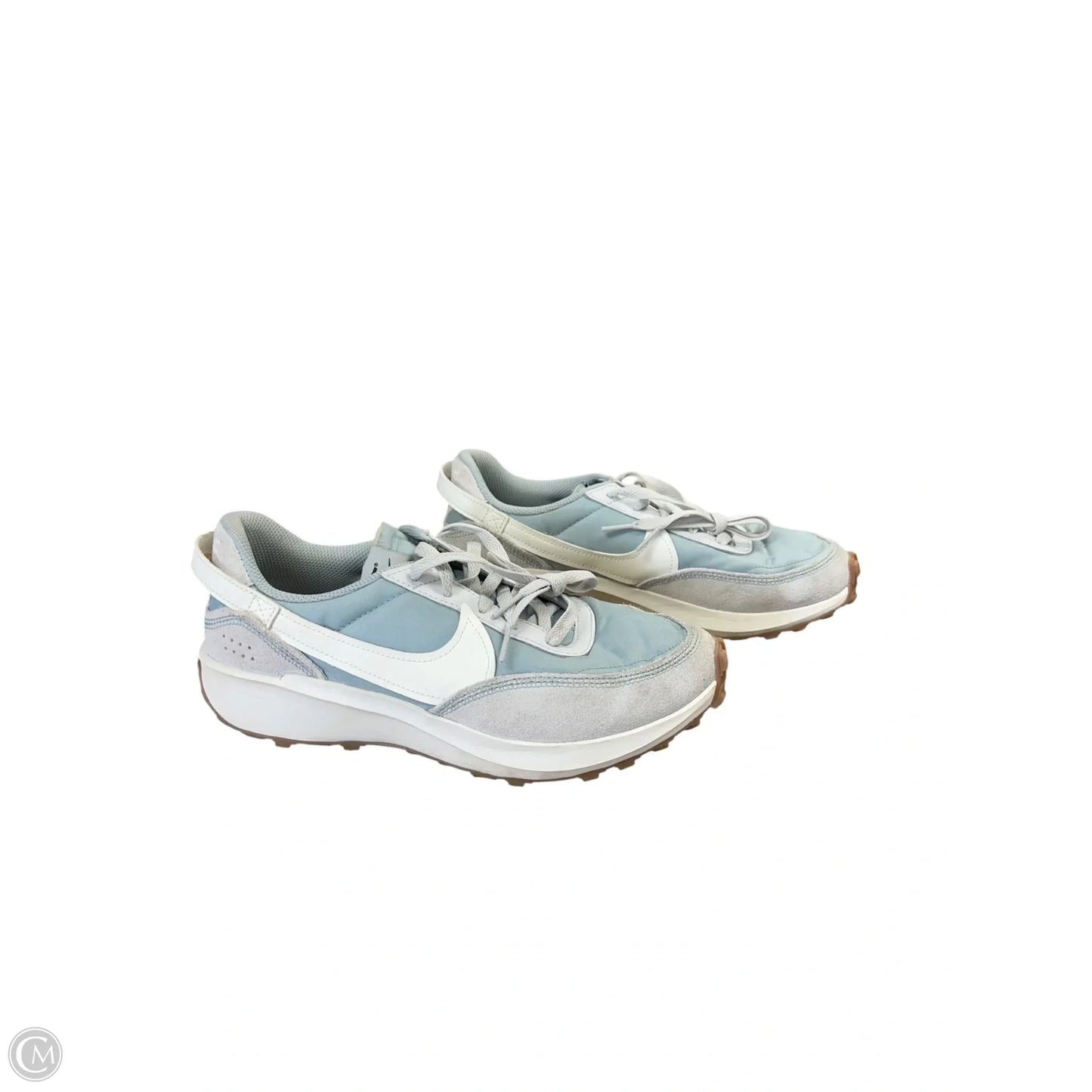 Shoes Sneakers By Nike In Cream & Green, Size: 8.5