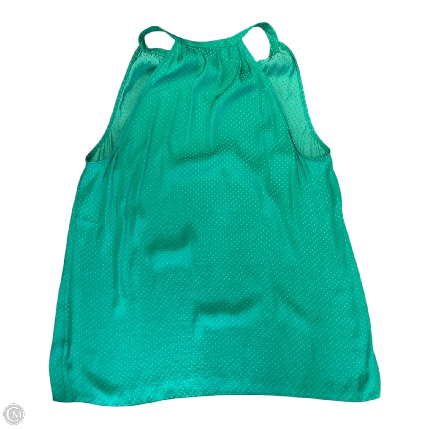 Top Sleeveless By Cabi In Green, Size: L