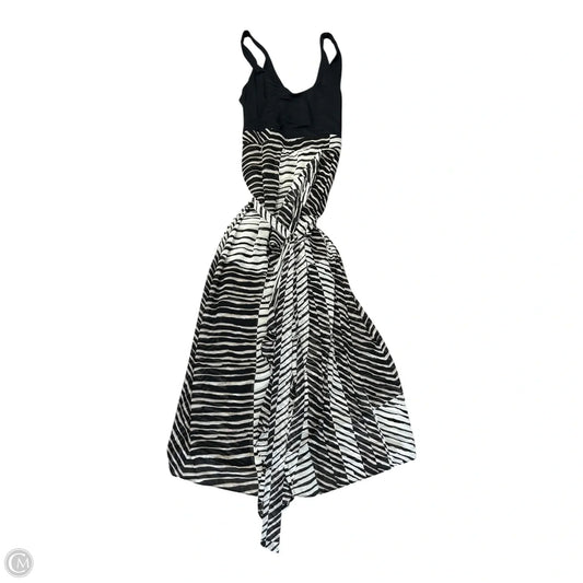 Dress Casual Maxi By Cabi In Black & Tan, Size: L