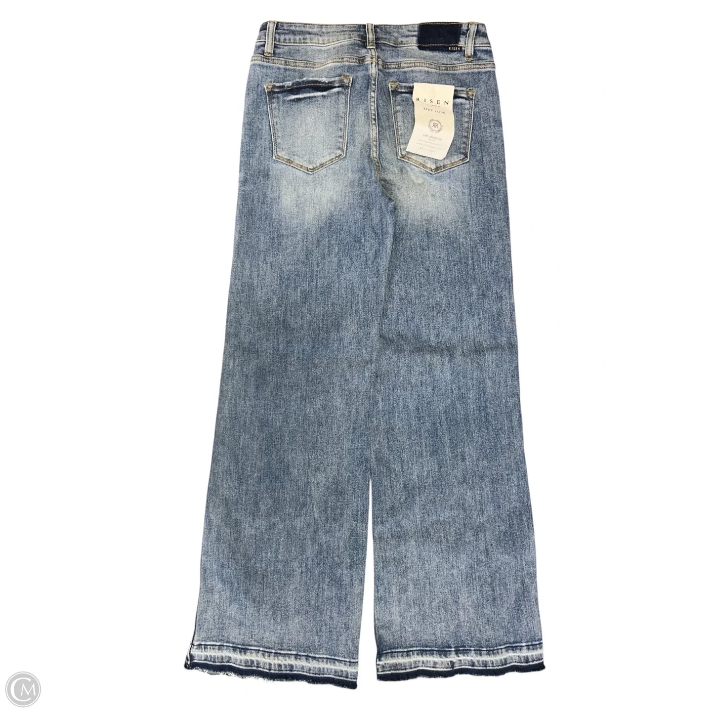 Jeans Wide Leg By Risen In Blue Denim, Size: 10