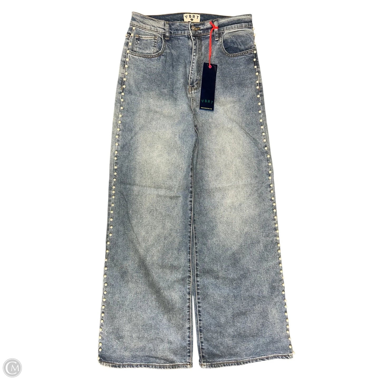 Jeans Wide Leg By Cmc In Blue Denim, Size: 10