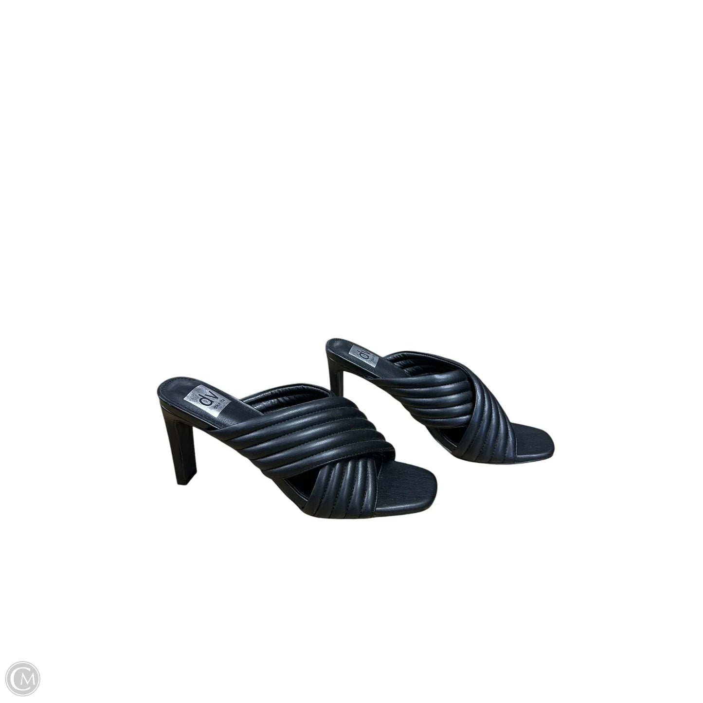 Sandals Heels Stiletto By Dolce Vita In Black, Size: 8.5