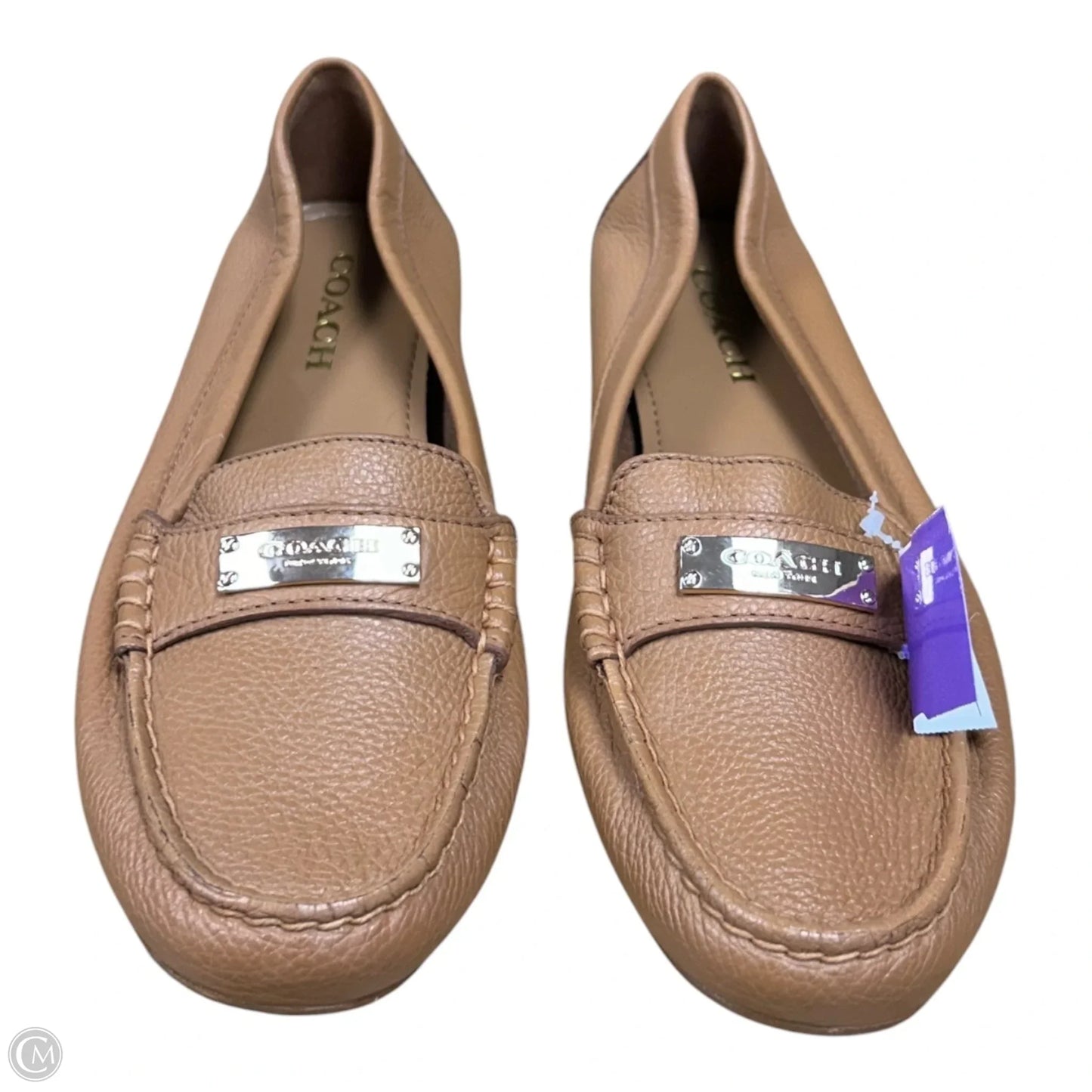 Shoes Designer By Coach In Brown, Size: 8.5