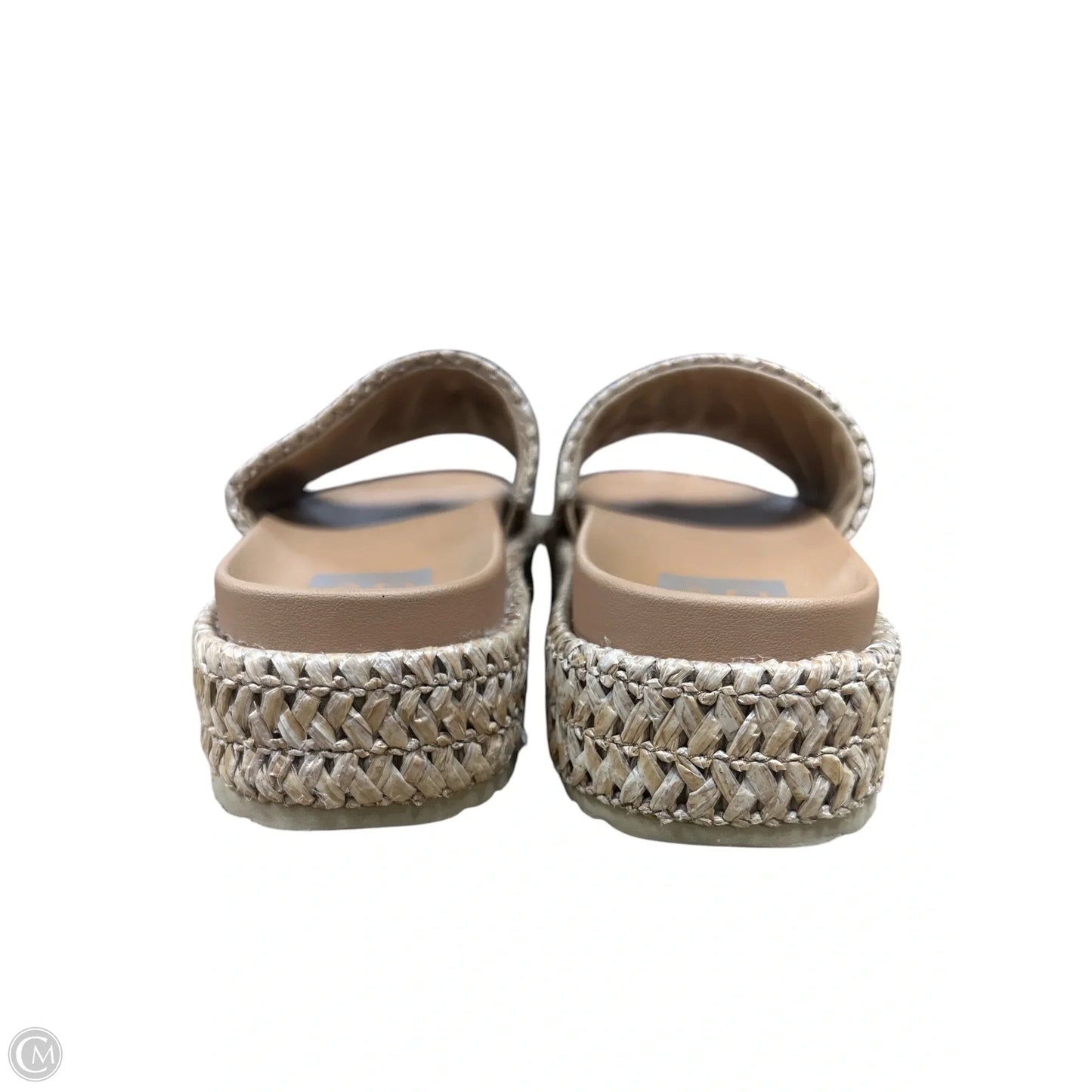 Sandals Heels Platform By Dolce Vita In Tan, Size: 8.5