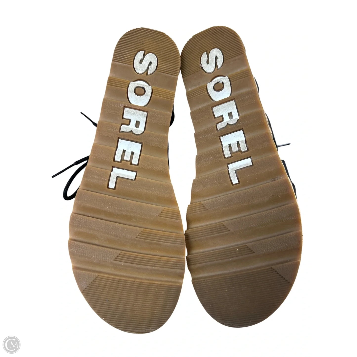 Sandals Heels Platform By Sorel In Black, Size: 9