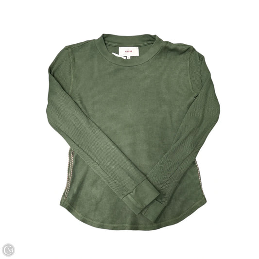Top Long Sleeve By Cma In Green, Size: Xs