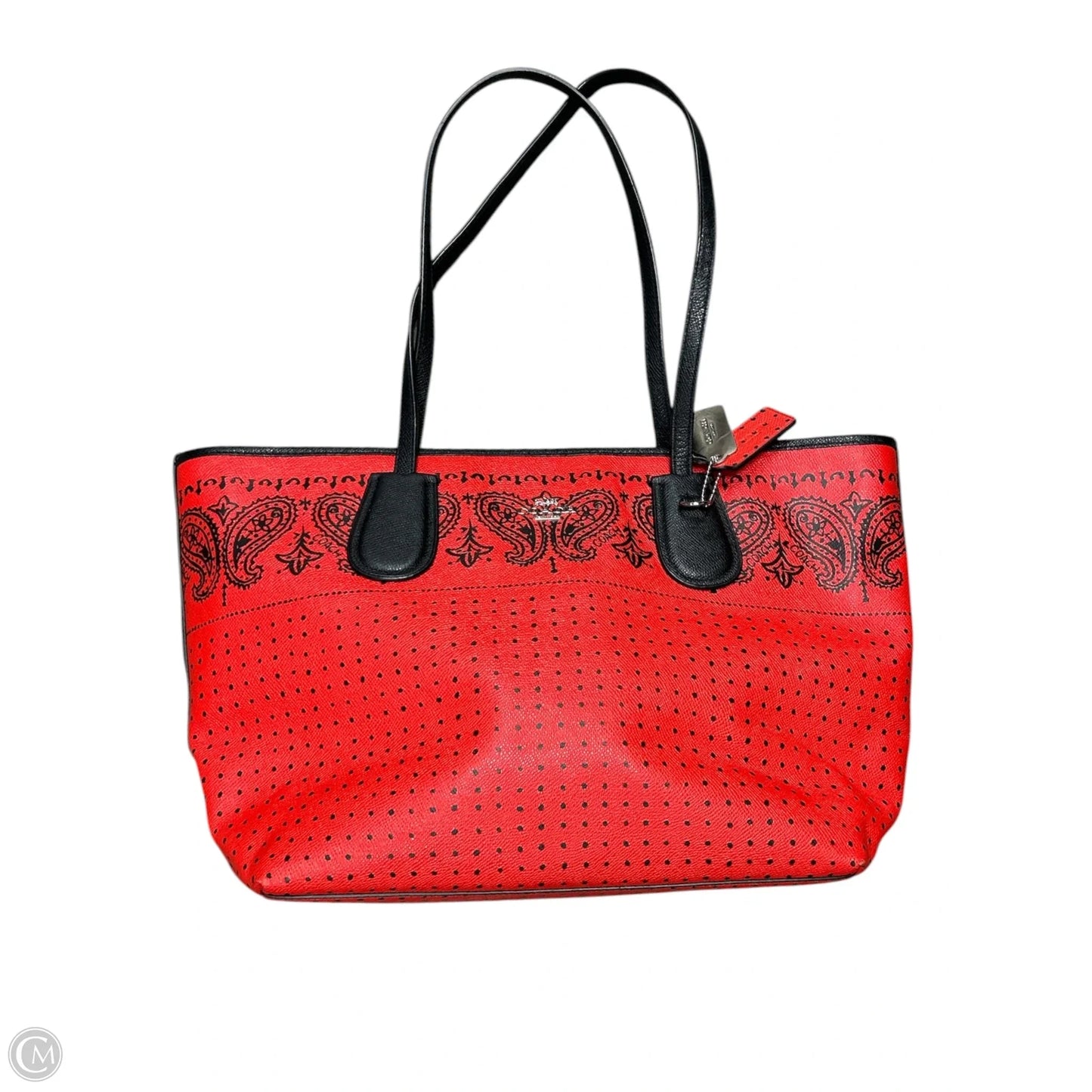 Tote Designer By Coach, Size: Large