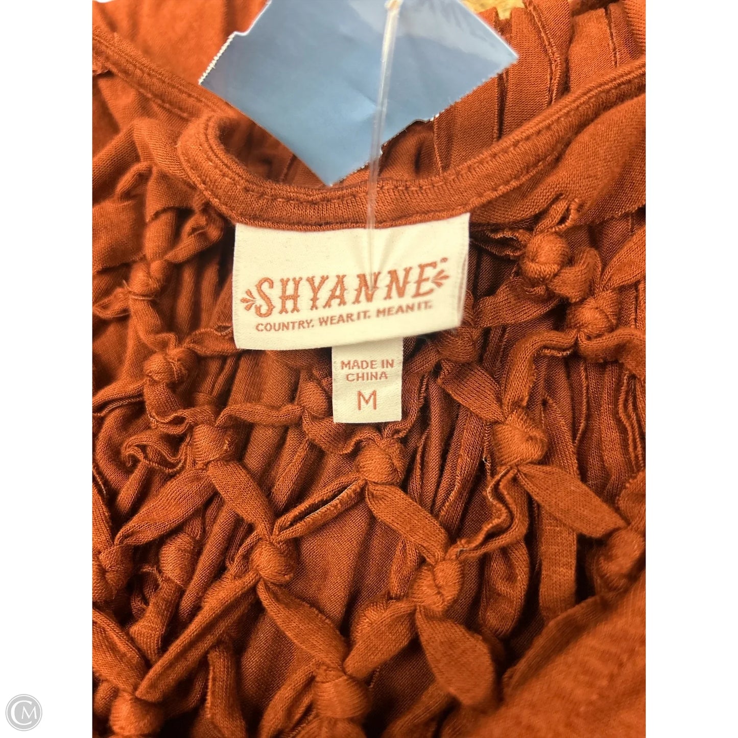 Top Sleeveless By Shyanne In Brown, Size: M