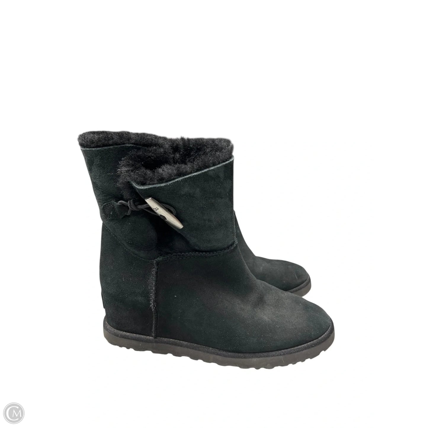 Boots Designer By Ugg In Black, Size: 9