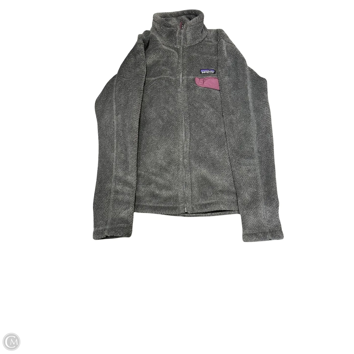 Jacket Faux Fur & Sherpa By Patagonia In Grey, Size: S