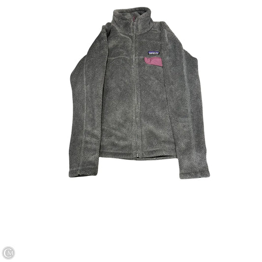 Jacket Faux Fur & Sherpa By Patagonia In Grey, Size: S