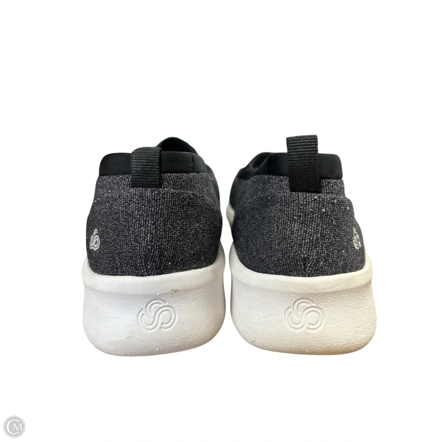 Shoes Flats By Clarks In Black & Grey, Size: 10