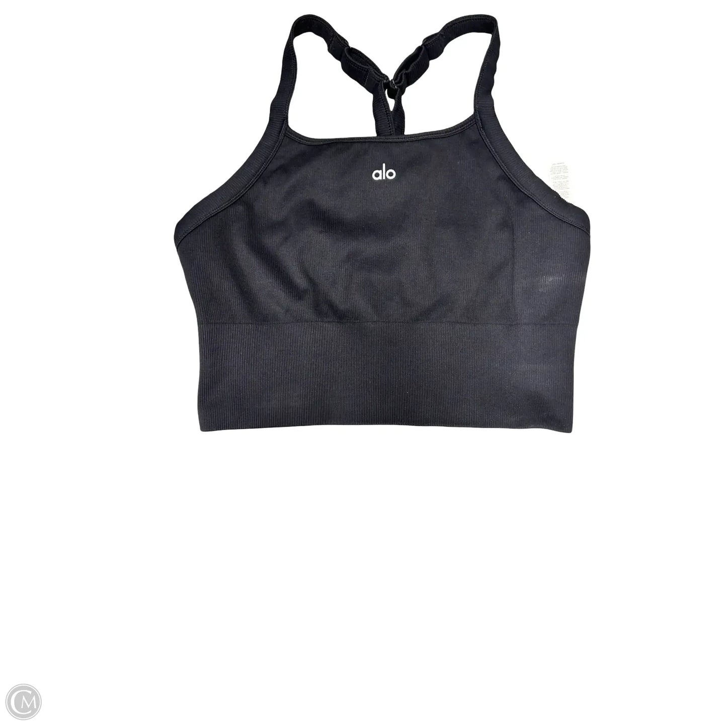 Athletic Bra By Alo In Black, Size: L