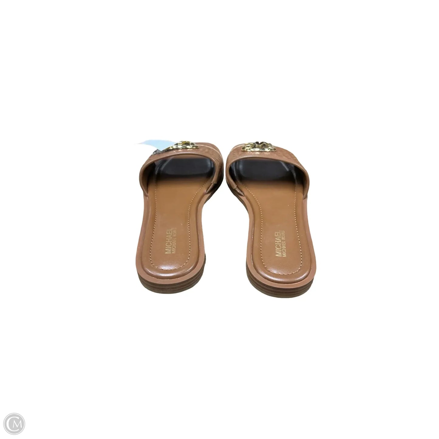 Sandals Flats By Michael By Michael Kors In Brown, Size: 6