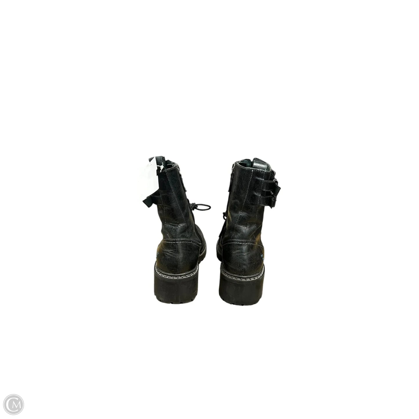Boots Combat By Cmb In Black, Size: 9
