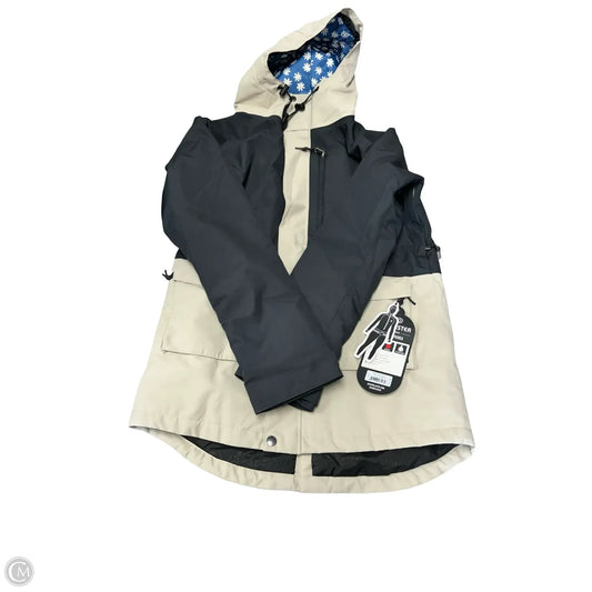 Jacket Other By Cmb In Black & Tan, Size: L