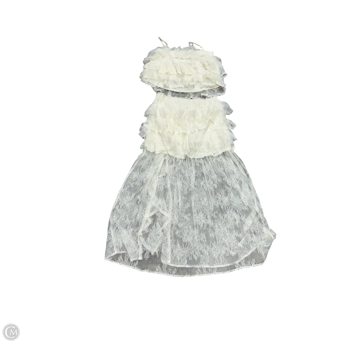 Skirt Set 2pc By Lena In Cream, Size: S