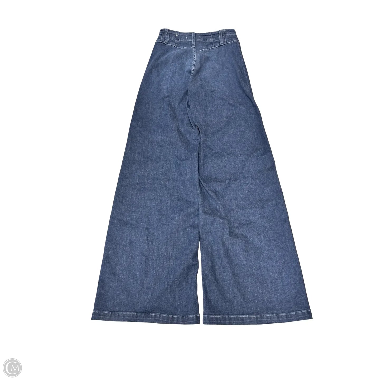 Jeans Wide Leg By We The Free In Blue Denim, Size: 0