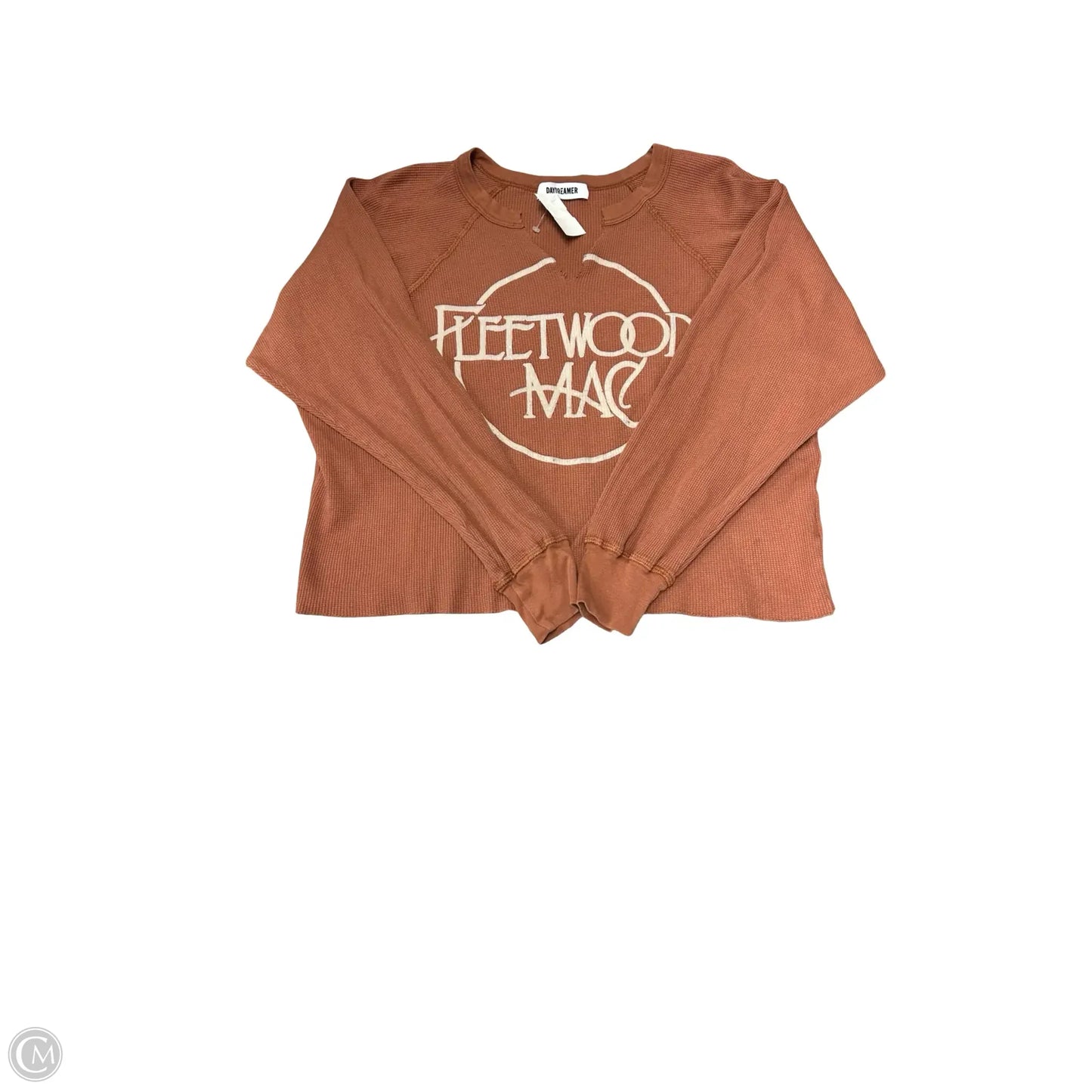Top Long Sleeve By Daydreamer In Orange, Size: L