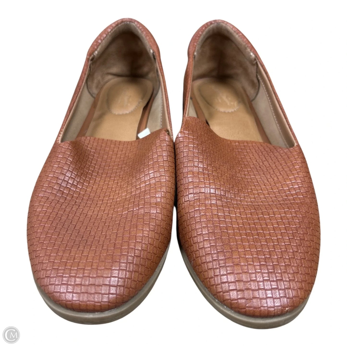 Shoes Flats By Universal Thread In Brown, Size: 8