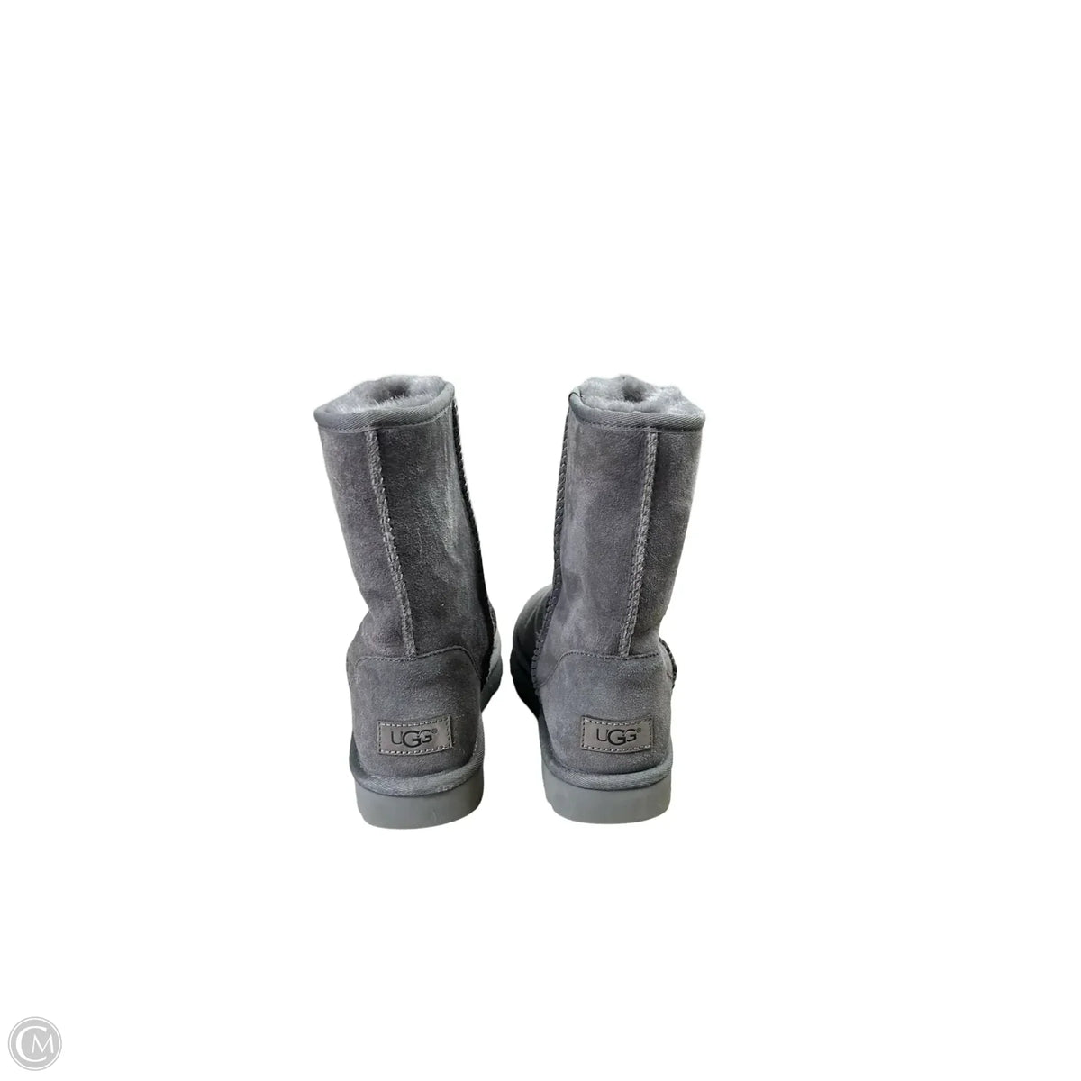 Boots Designer By Ugg In Grey, Size: 8