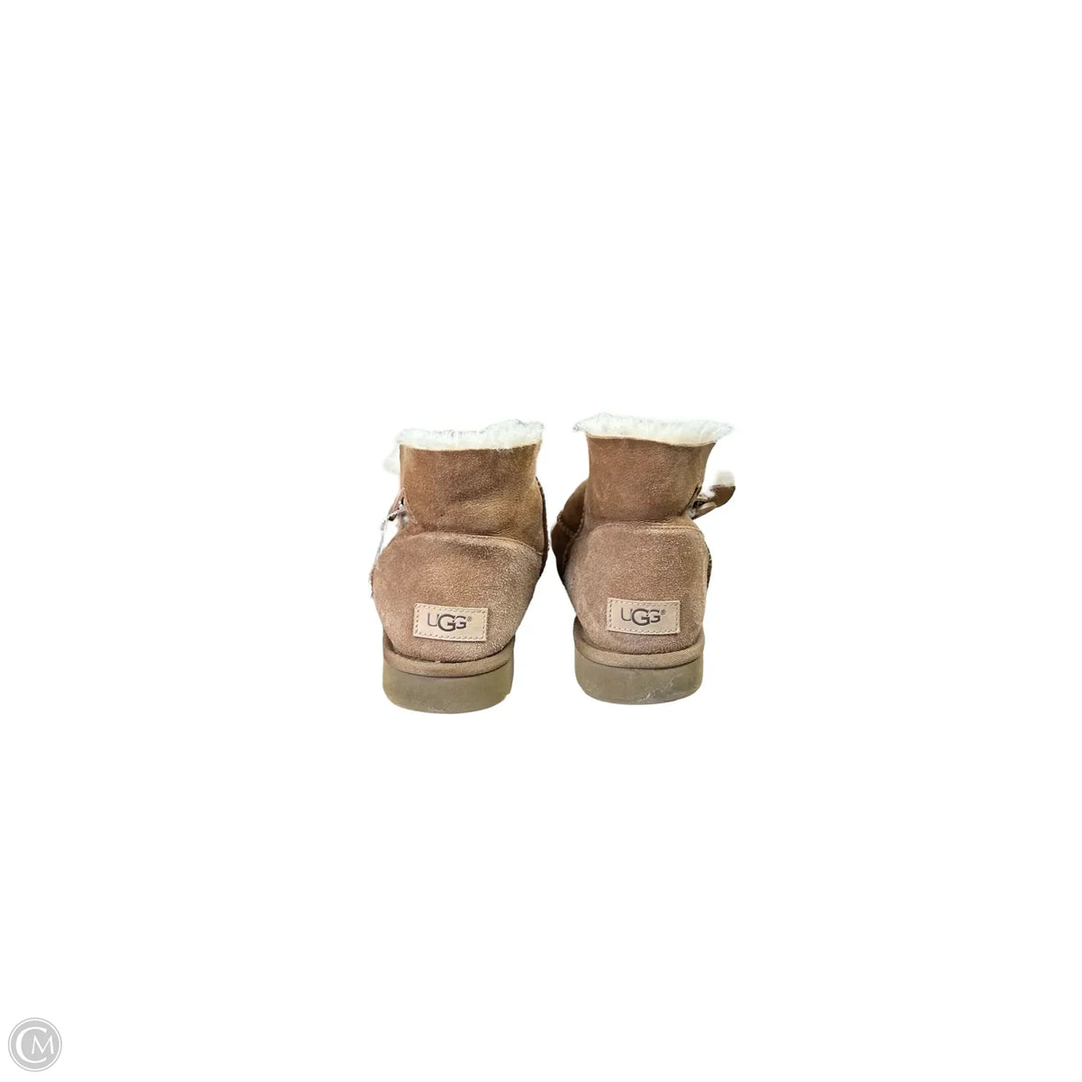 Boots Designer By Ugg In Brown, Size: 9