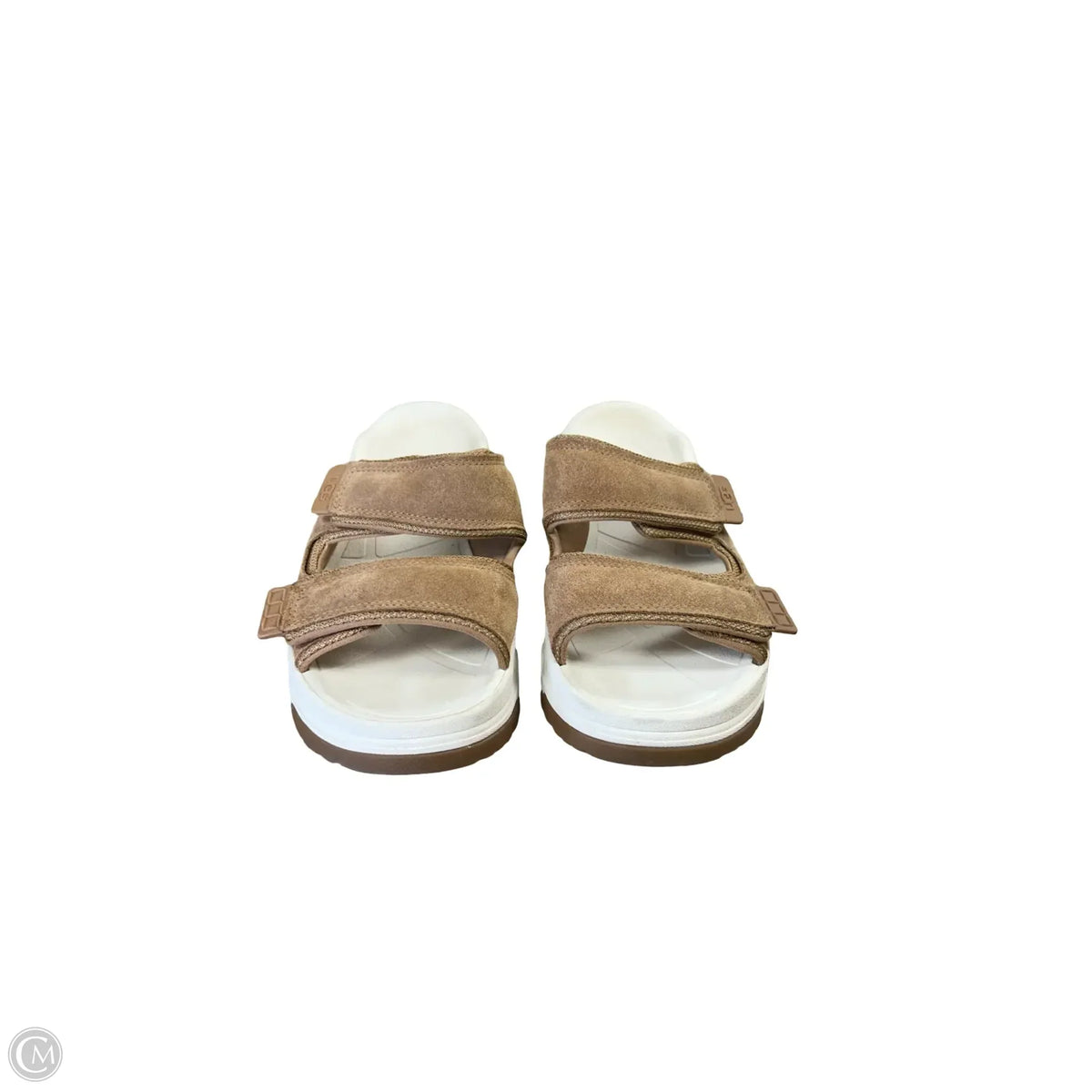 Sandals Designer By Ugg In Brown, Size: 10