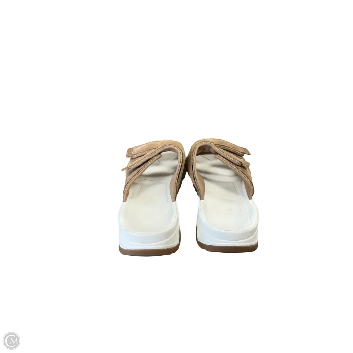 Sandals Designer By Ugg In Brown, Size: 10