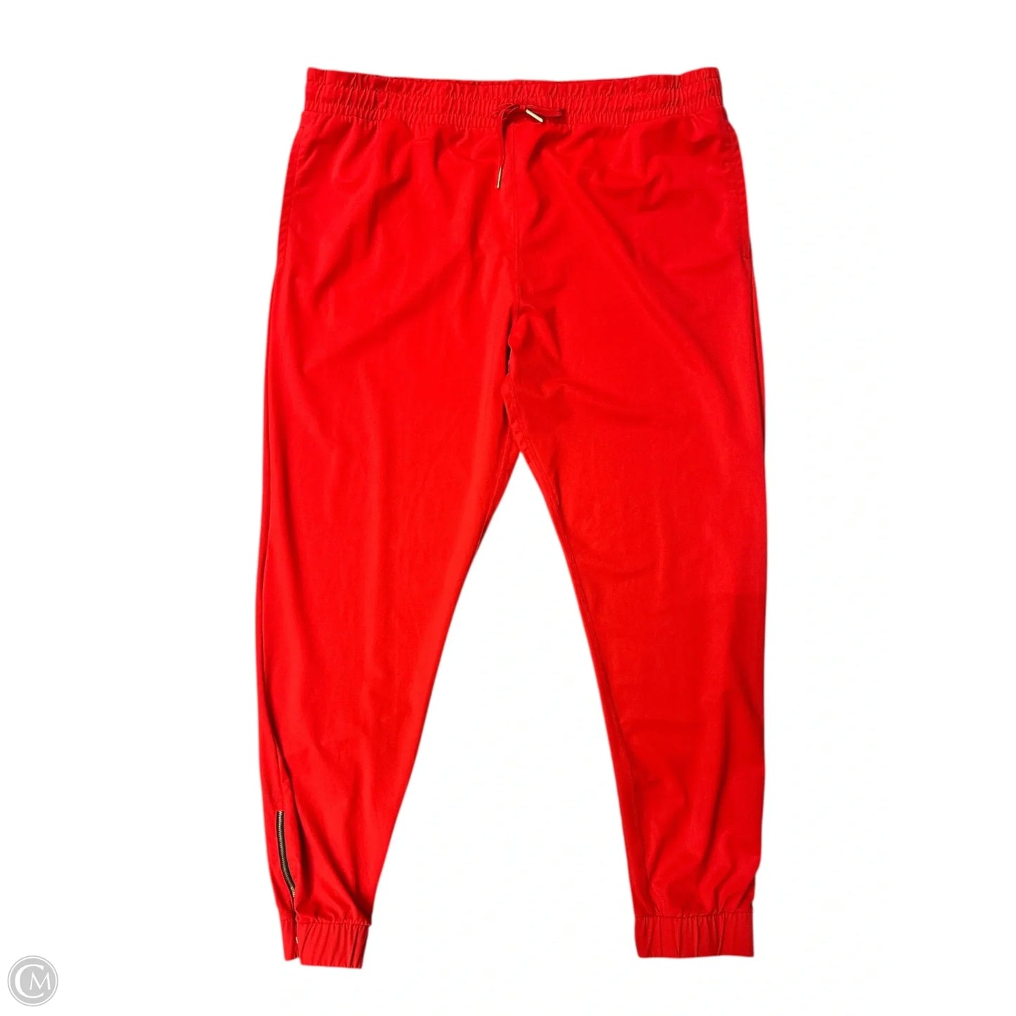 Athletic Pants By Zyia In Red, Size: Xxl