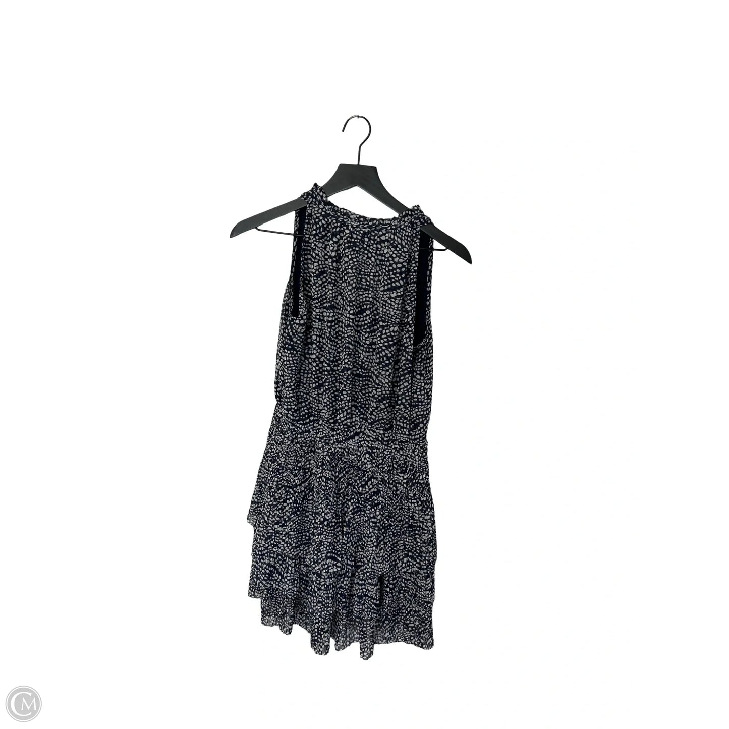 Dress Party Short By Cmc In Blue & White, Size: S