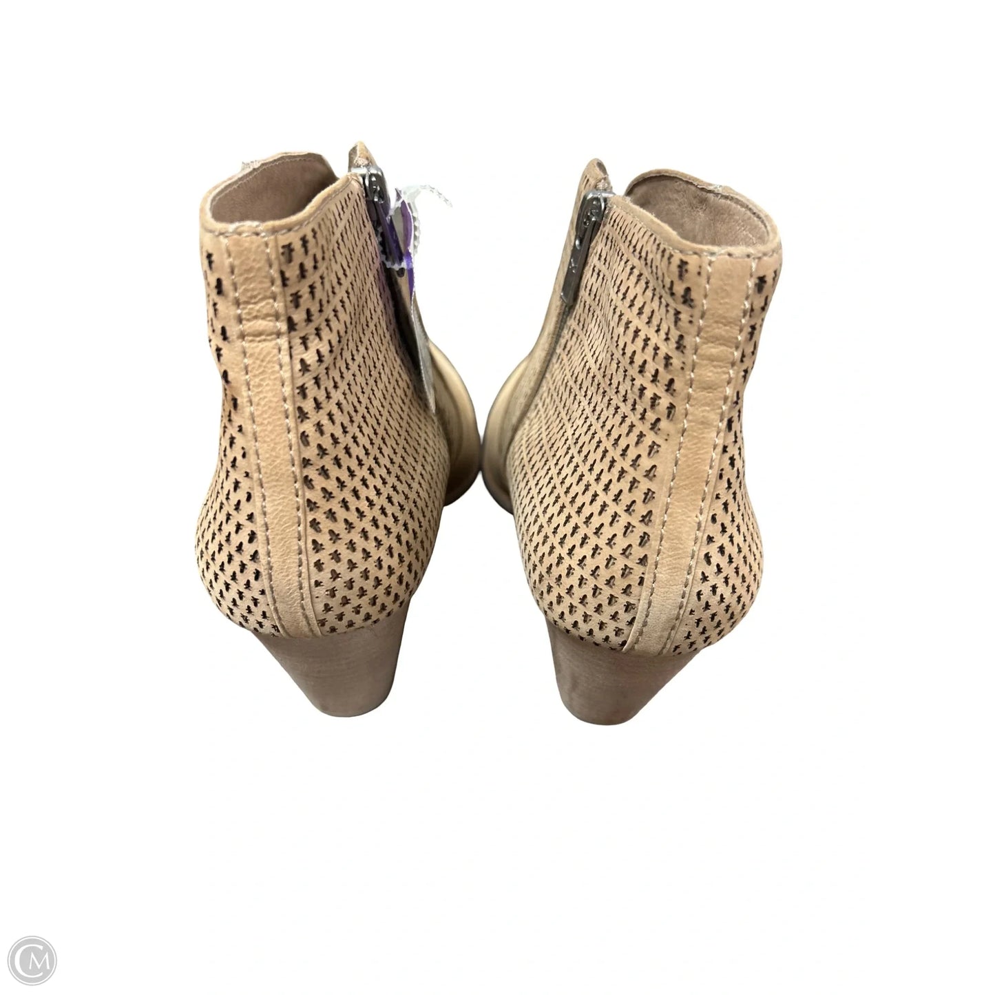 Boots Designer By Frye In Taupe, Size: 8.5