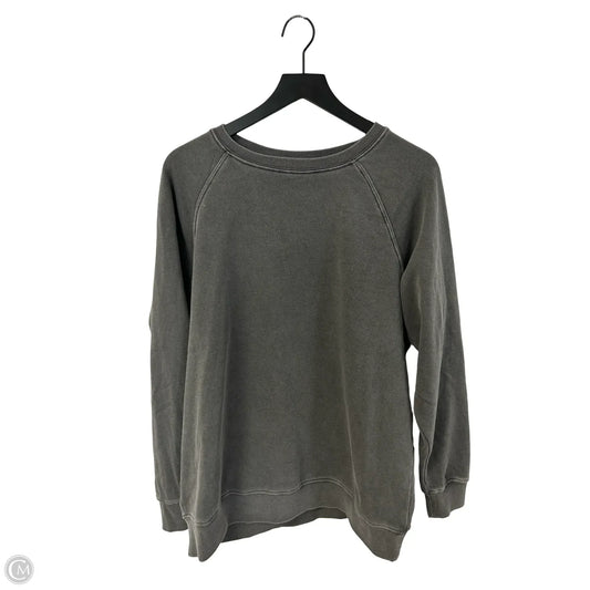 Sweatshirt Crewneck By Thread And Supply In Grey, Size: S