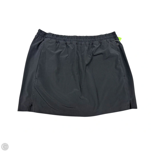 Athletic Skort By Tommy Bahama In Black, Size: L