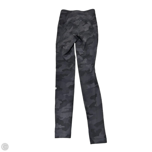 Athletic Leggings By Lululemon In Camouflage Print, Size: 2